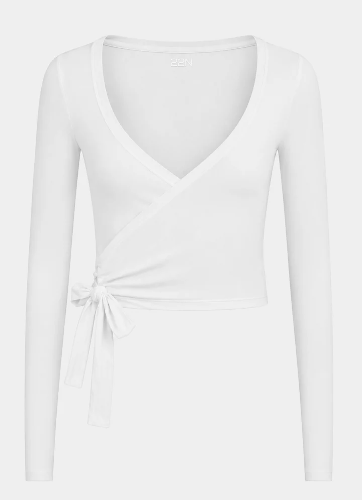 22 natiON POWER SOFT WRAP TOP - Image 3